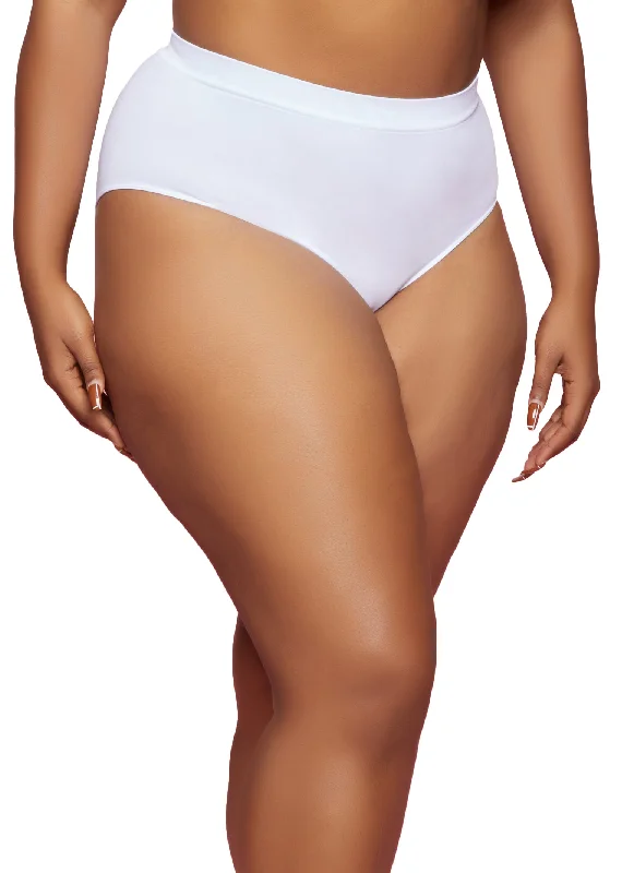 Plus Size Seamless Bikini Panty Luxurious Women's High -  end