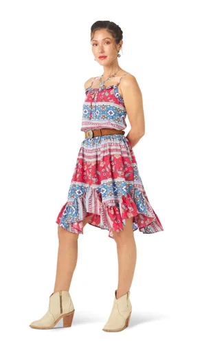 Wrangler Retro Woven Floral Print Dress