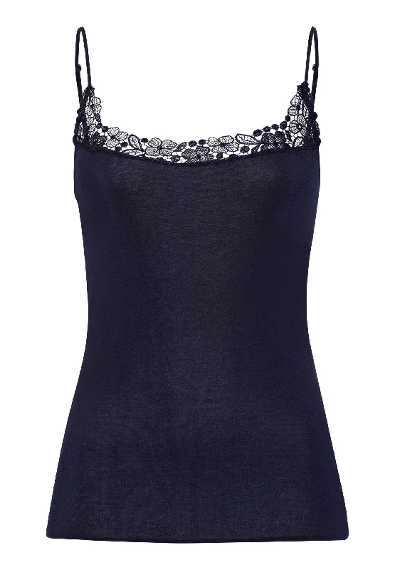 Michelle Camisole | Deep Navy 70946-1610 Unique Women's Upcycled