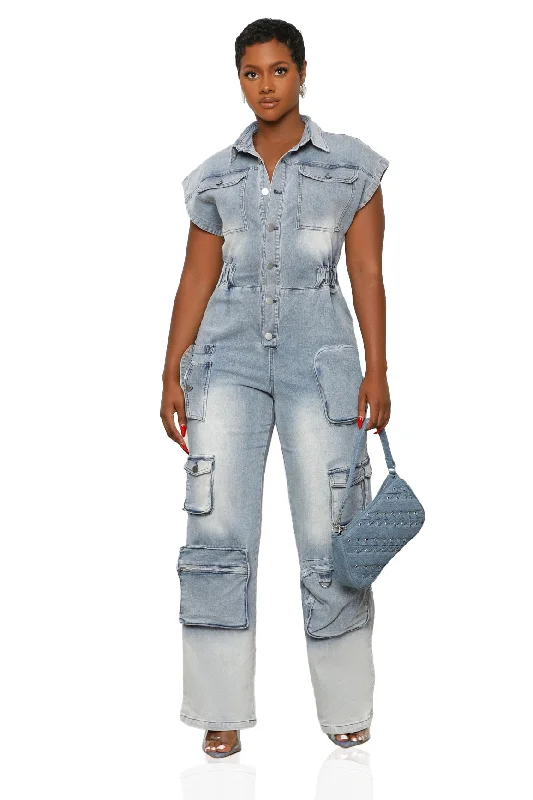 Cargo Utility Jumpsuit