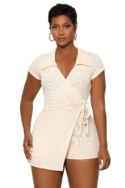 Let’s Lounge Romper (Cream)