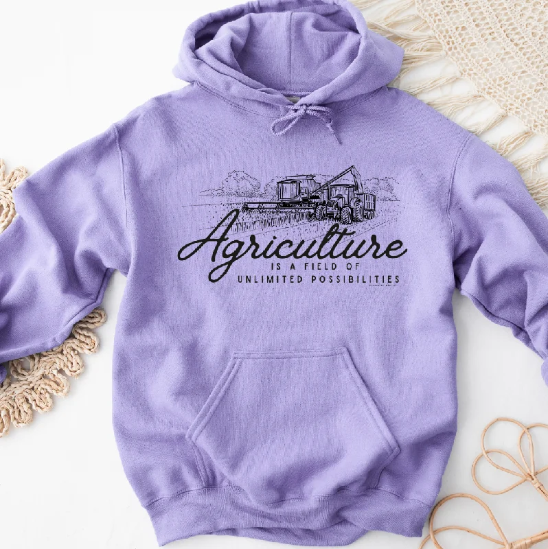 Agriculture Is A Field Of Unlimited Possibilities Hoodie (S-3XL) Unisex - Multiple Colors! Bold Women's Animal Print Agriculture Is A Field Of Unlimited Possibilities Hoodie (S-3XL) Unisex - Multiple Colors! Bold Women's Animal Print