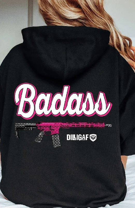 Badass Pullover Hoodie Modern Women's Tech