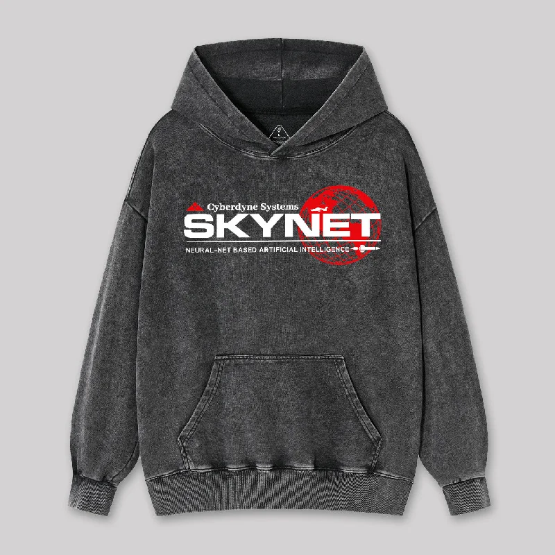 Cyberdyne Systems Skynet Washed Hoodie Refined Women's Classic 