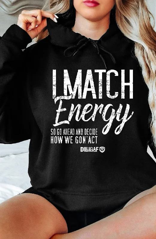 I Match Energy Pullover Hoodie Compression