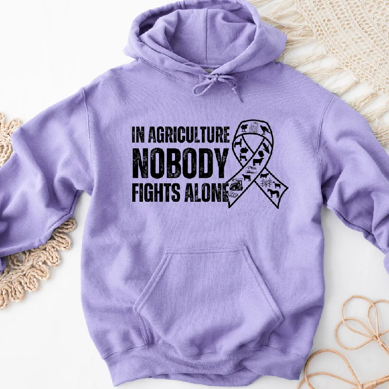 In Agriculture Nobody Fights Alone Hoodie (S-3XL) Unisex - Multiple Colors! Modern Women's In Agriculture Nobody Fights Alone Hoodie (S-3XL) Unisex - Multiple Colors! Modern Women's