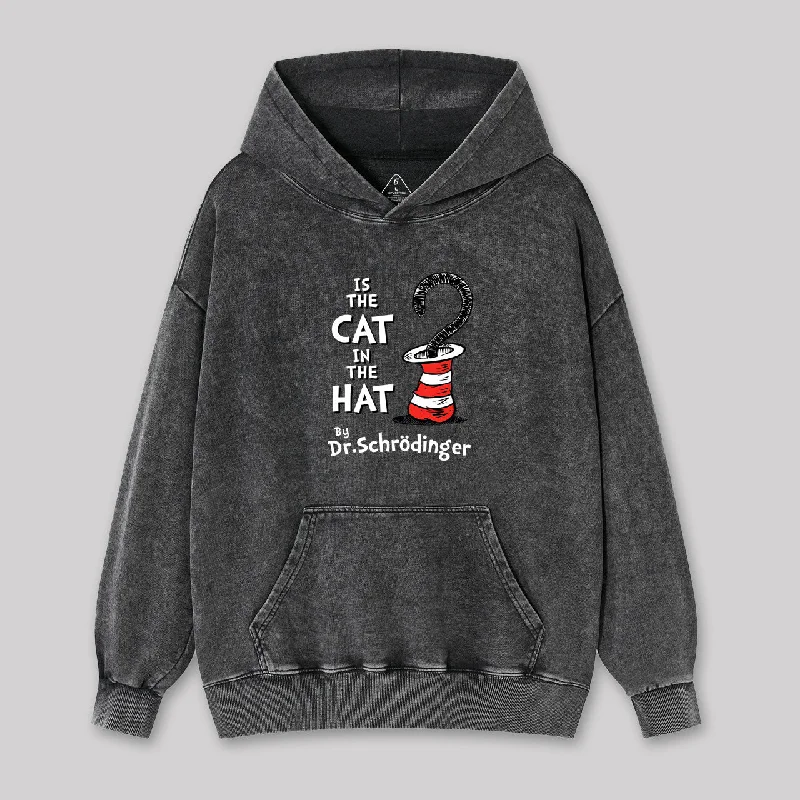 Is the Cat in the Hat Washed Hoodie Sleek Women's Metallic