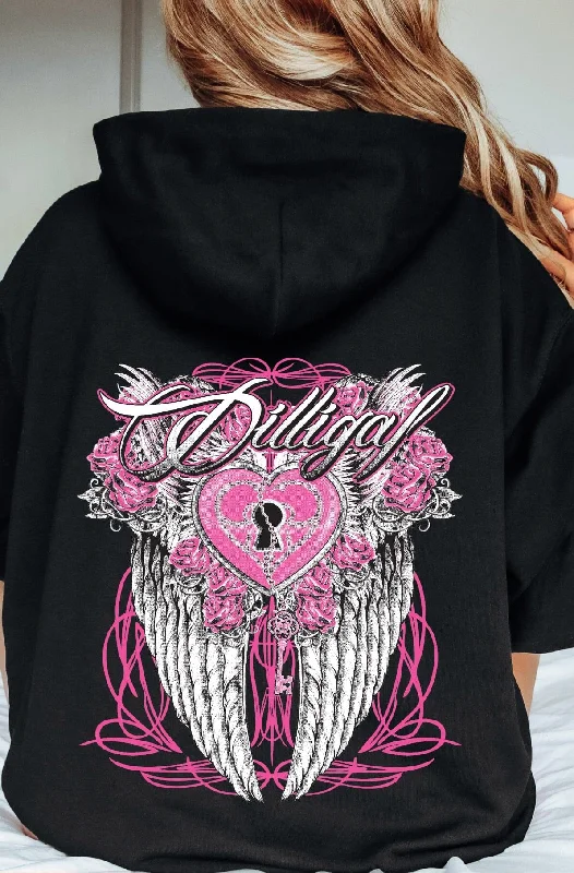 Key to My Heart Pullover Hoody Sporty Women's Tennis