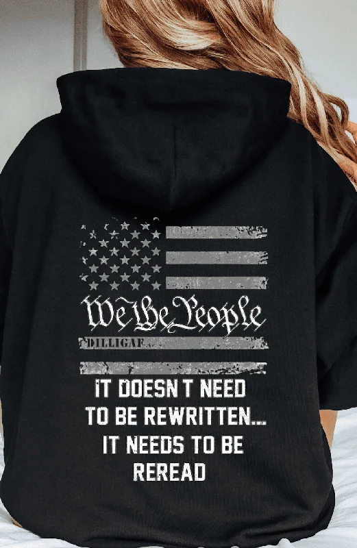 Ladies We the People Hoody Feminine Women's Soft 