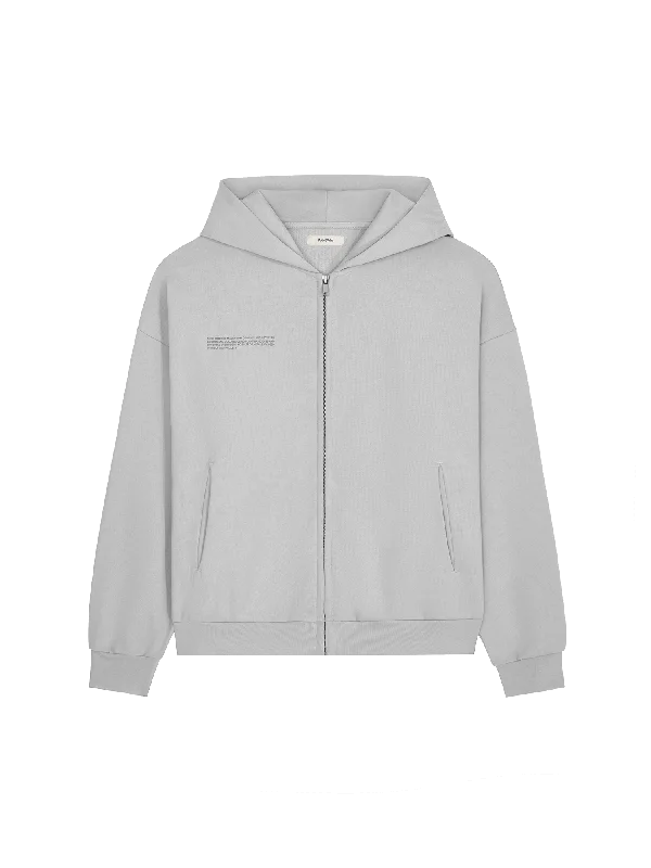 Womens Natural Dye Oversized Hoodie—midnight fog grey Relaxed Women's Beachy