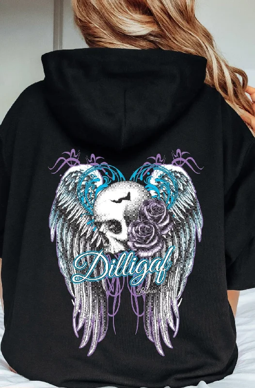 Wing and a Prayer Pullover Hoody Sharp Women's Italian
