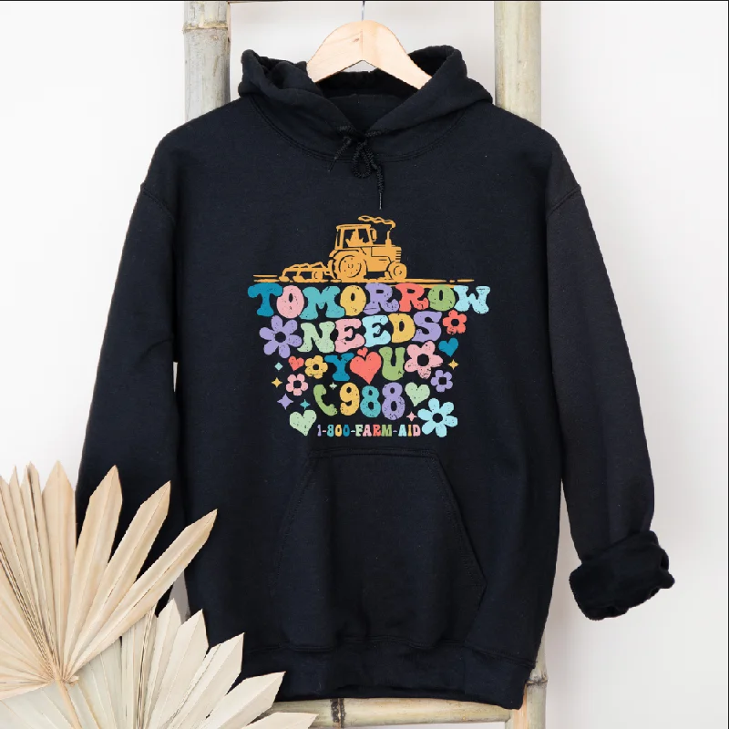 Tomorrow Needs You Hoodie (S-3XL) Unisex - Multiple Colors! Business